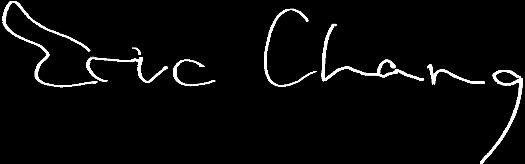 Welcome to Eric Chang's Official Website